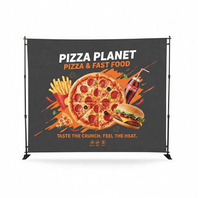 8x10 Adjustable Step and Repeat Banner Stand