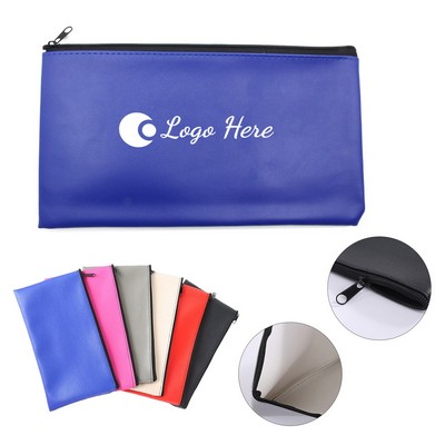 Zipper Security Deposit Bag