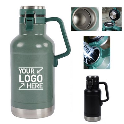 64 oz Insulated Stainless Steel Beverage Growler
