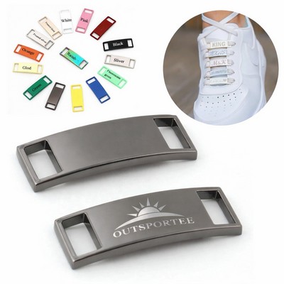 Metal Sneaker Clips Shoelace Charm Shoe Buckles Lock