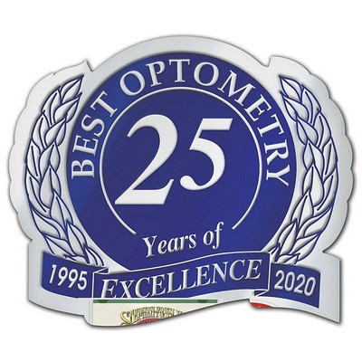 Fosler® Seals Digital Anniversary Ribbon Round Seals