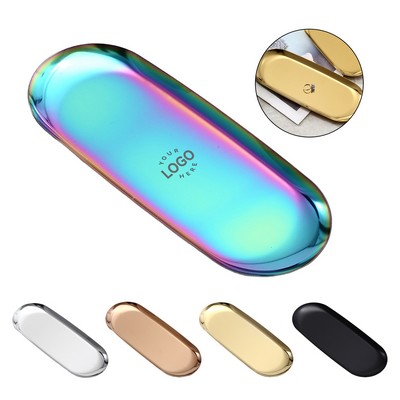 Stainless Steel Oval Tray