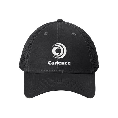 New Era® Snapback Contrast Front Mesh Embroidered Cap
