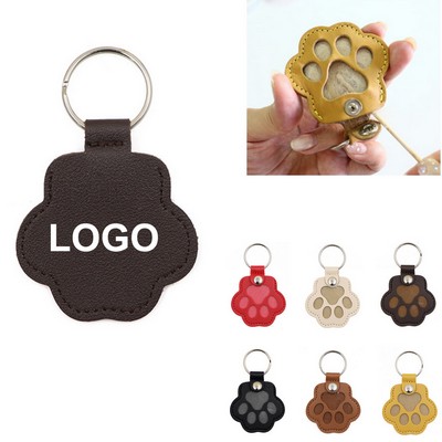 PU Pet Hair Keepsake Keychain