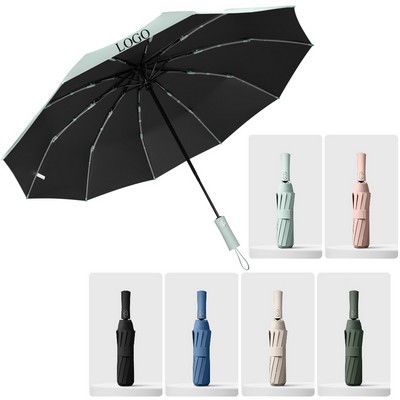 Triple Fold Automatic Business Umbrella