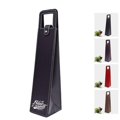 PU Wine Bottle Bag