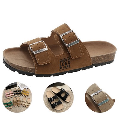 Adjustable Strap Slippers