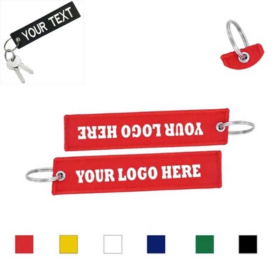 Custom Embroidery Keychain