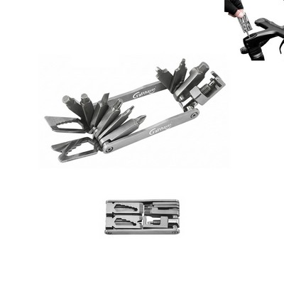 Folding Portable Bicycle Multitool Tool Kit