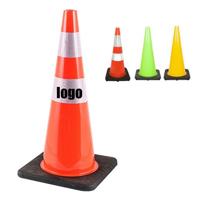 28-Inch Safety Reflective Traffic Cone
