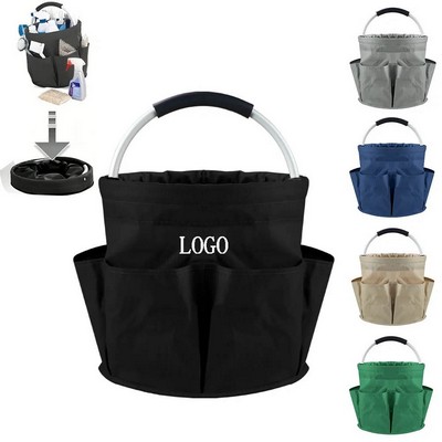 Foldable Handheld Tool Storage Basket