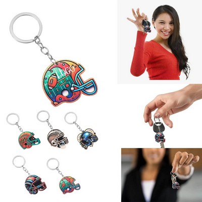 American Football Mini Helmet Pendant