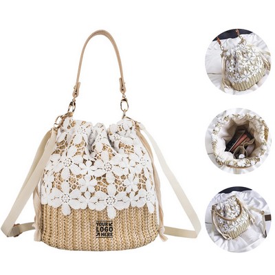 Elegant Woven Summer Tote for Women