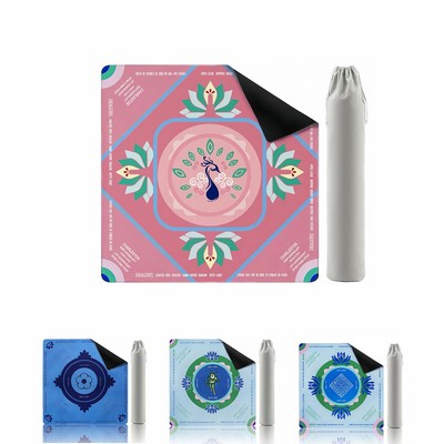 Premium Mahjong Game Mat W/Storage Bag