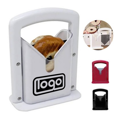 Plastic Bagel Guillotine Slicer