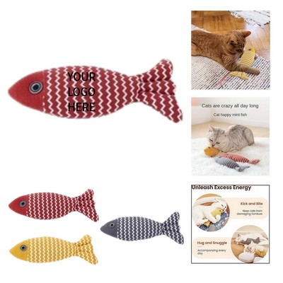 Artificial Catnip Fish Plaything for Cats
