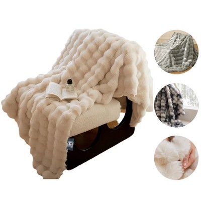 Premium Cozy Double-Layer Plush Blanket