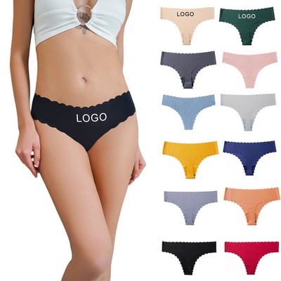 Seamless Breathable Low-Rise Viscose Fiber Briefs