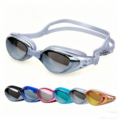 Electroplated Myopia Prescription Swim Goggles