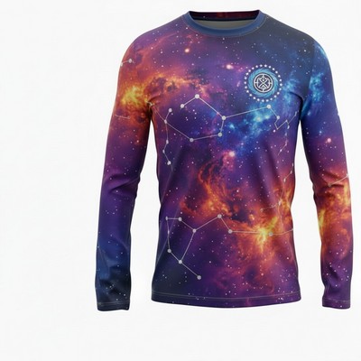 Long Sleeve T Shirt Sublimated Upf Mesh