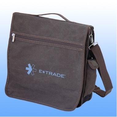 Canvas 3-Way Messenger Bag
