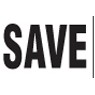 18 Oz. Reinforced Vinyl 2 Sided Message Stack Flag - Save (3'x8')