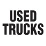 18 Oz. Reinforced Vinyl 2 Sided Message Stack Flag - Used Trucks (3'x8')
