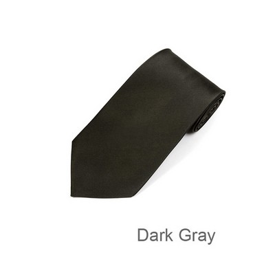 Men's Solid Silk Neck Tie