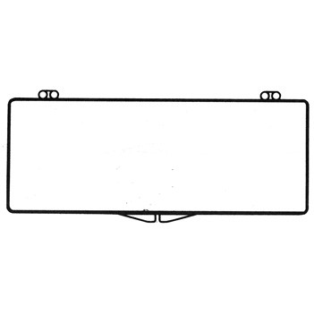 Rigid Clear Hinged Plastic Box (6"x2 1/4"x1 1/4")