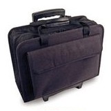 Combo Tool & Attaché/Notebook w/Wheels and Telescoping Handle (17.5"x12.5"x6")