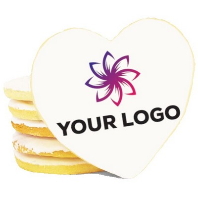 Gourmet Cookies - 4" Heart