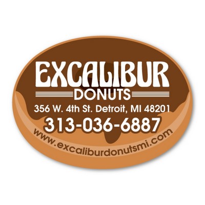 Donut Magnet - 5.75" x 4.25" - 20 mil