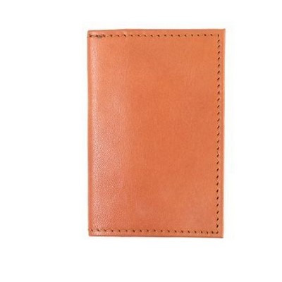 Ashlin® Designer Finley British Tan Business Card Holder