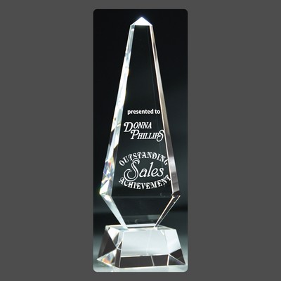 Crystal Obelisk Towers (3½"x12")