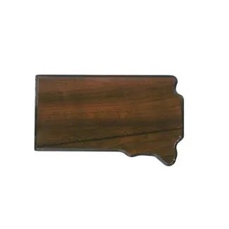 South Dakota State Shaped Plaque (4"x7")