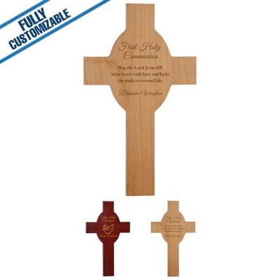 Wood Cross No Finish (8" x 13.675")