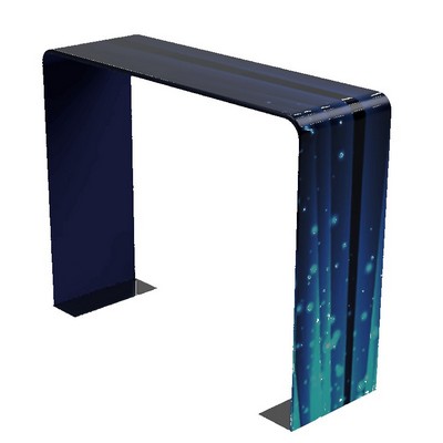 WaveLine® 90 Degree Square Arch w/Hardware & Double Sided Graphic (115"x116"x48")