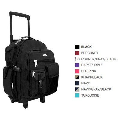 Everest® Deluxe Wheeled Backpack, 27.9L