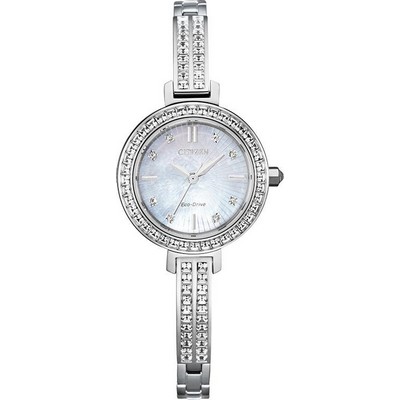 Citizen Ladies' Silhouette Crystal Eco-Drive Watch