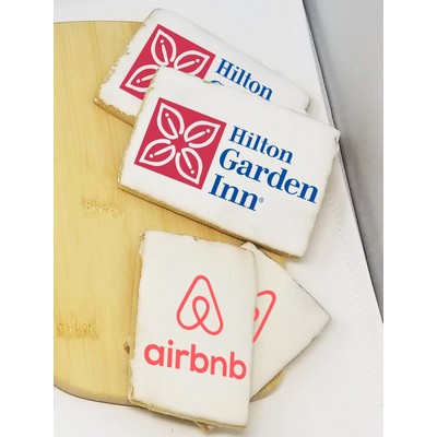 2"x4" Rectangle Logo Sugar Cookie