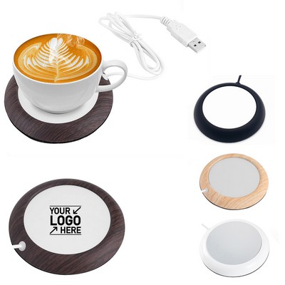 Wood USB Coffee Mug Warmer
