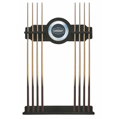 Billiard Accessories - Custom Solid Hardwood Cue Rack