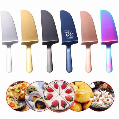 Stainless Steel Pizza Cutter and Cake Server