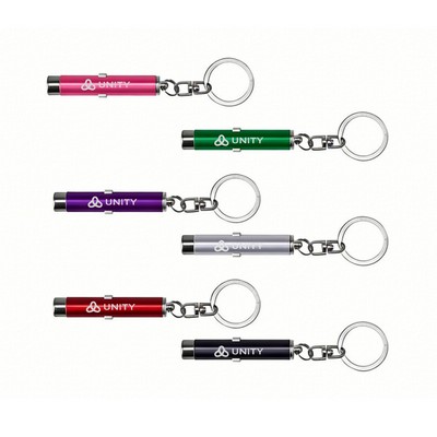 Mini Cat Toys Laser Pointer Pen Keychain Flashlight