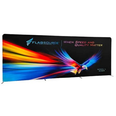 Single Sided Straight Tension Fabric Displays (7.5'x20')
