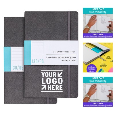 8.25 x 5.65" Soft Cover Luxury Lined Journal