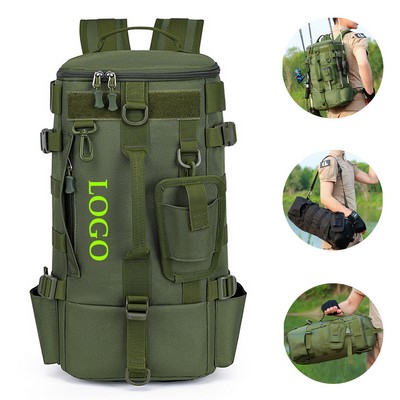 Fishing Backpack w/Rod Holder