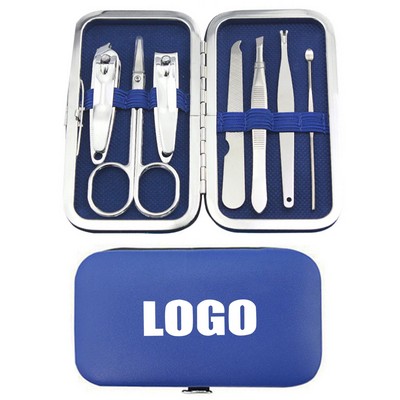 7-In-1 Manicure Sets w/Colorful Case