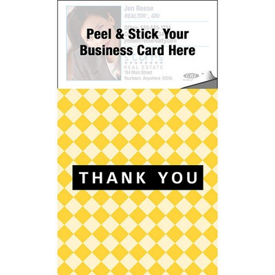 12-Month Calendar Magnet Pad - Tear-Off with Blank White Envelopes