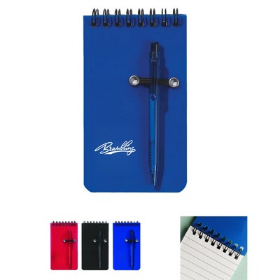 Mini Spiral Jotter with Pen